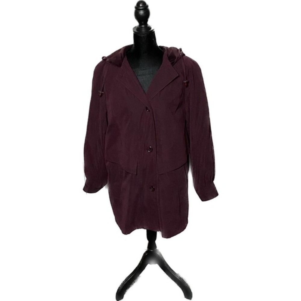 Womens Gallery Coat - size Small. Soft polyester shell. Purple and awesome!